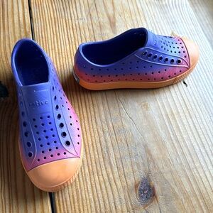 Native kids sneakers- gently used- toddler 11 (US)